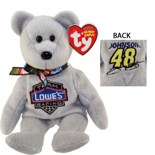 Nascar best sale beanie babies