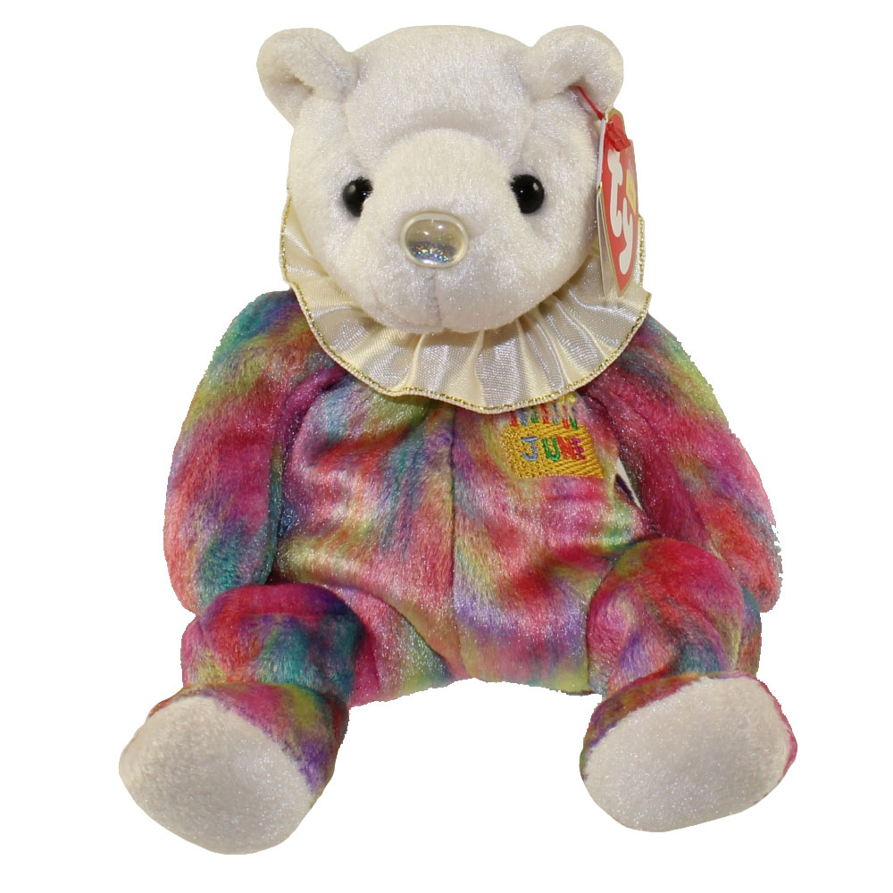 TY Beanie Baby - JUNE the Birthday Bear 