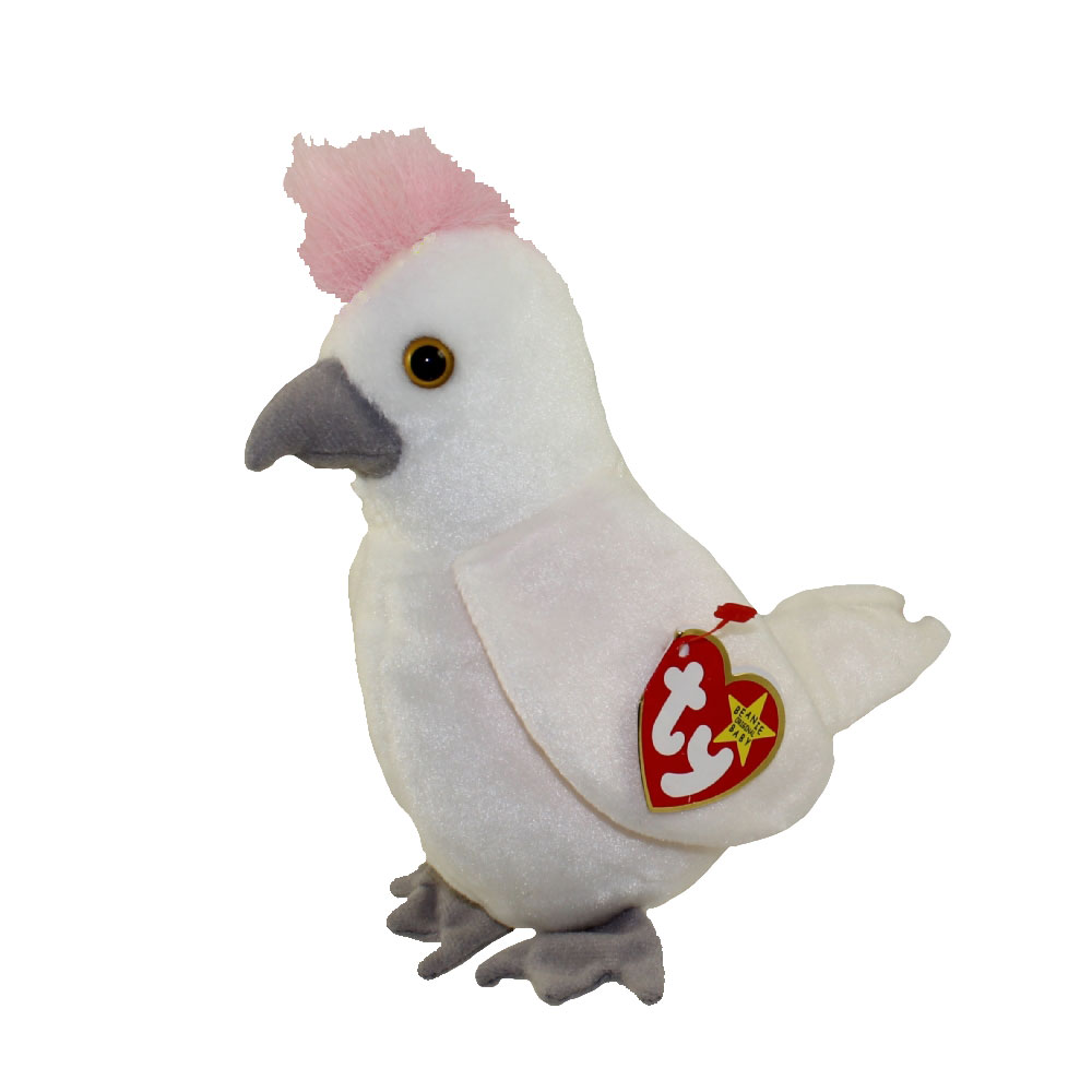 TY Beanie Baby - KUKU the Cockattoo Bird (6.5 inch): BBToyStore.com