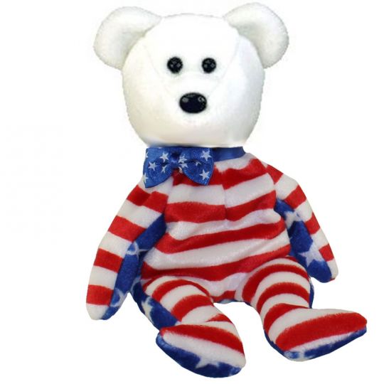 liberty the bear beanie baby