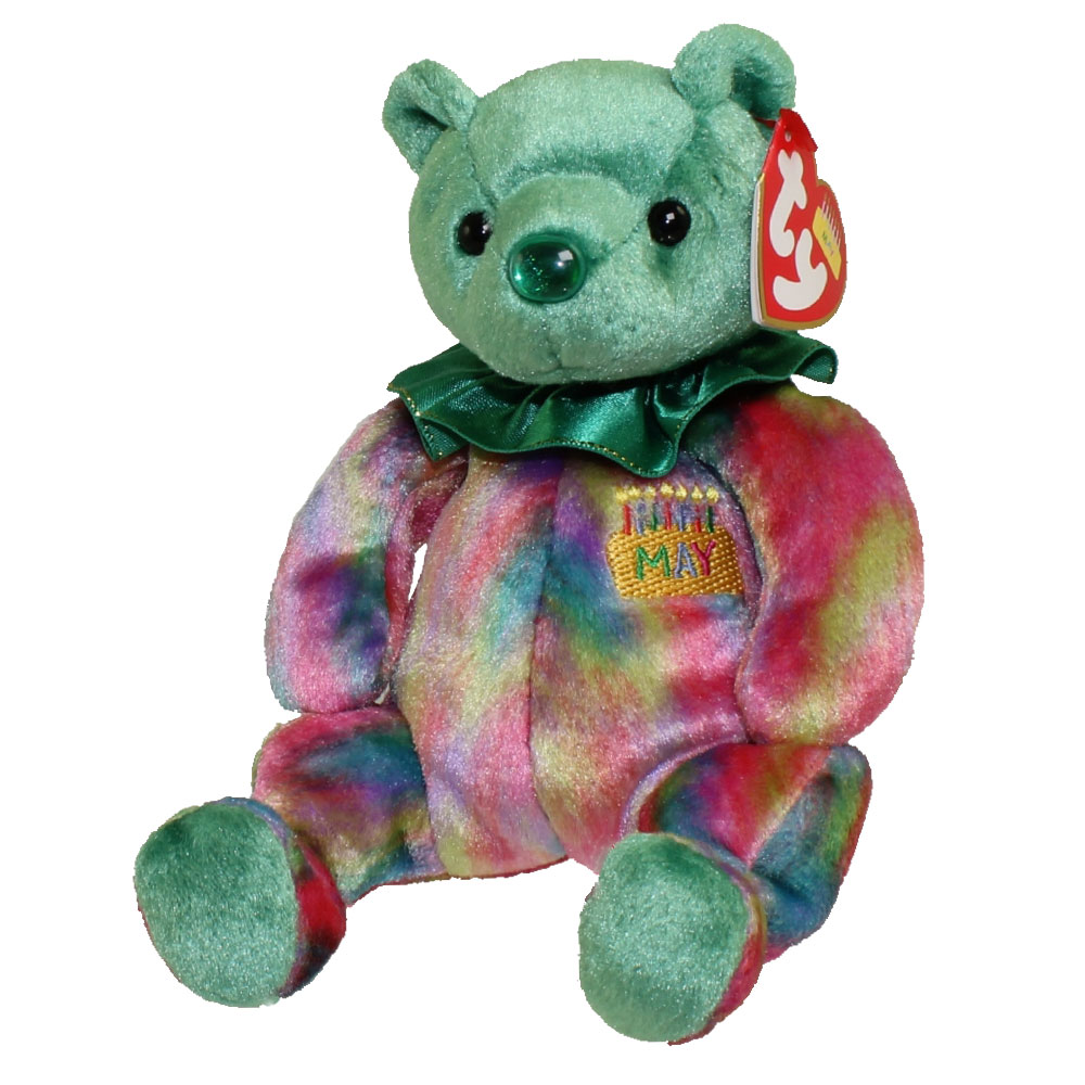 TY Beanie Baby - MAY the Birthday Bear 