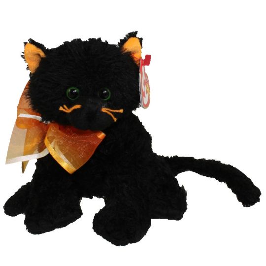 black cat beanie baby