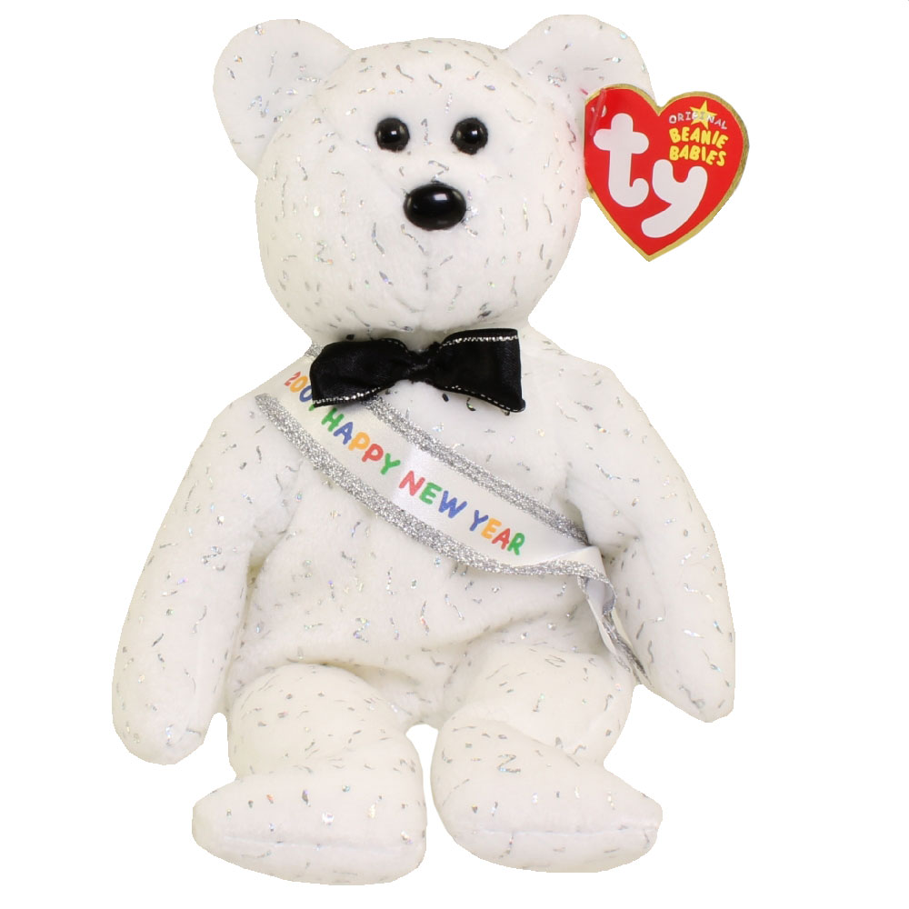 TY Beanie Baby - NEW YEAR 2007 the Bear (8.5 inch): BBToyStore.com 