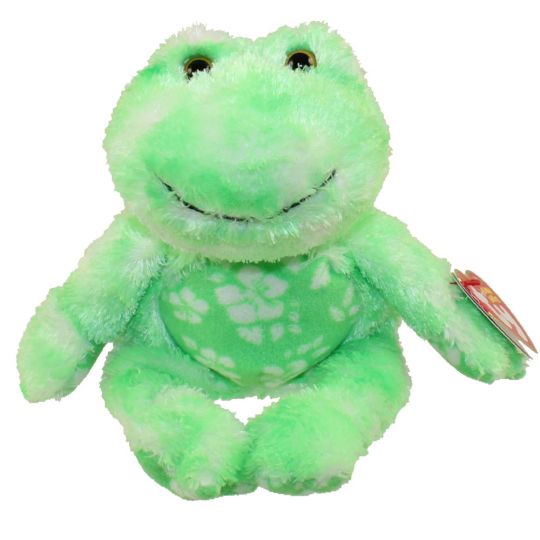 ty frog stuffed animal