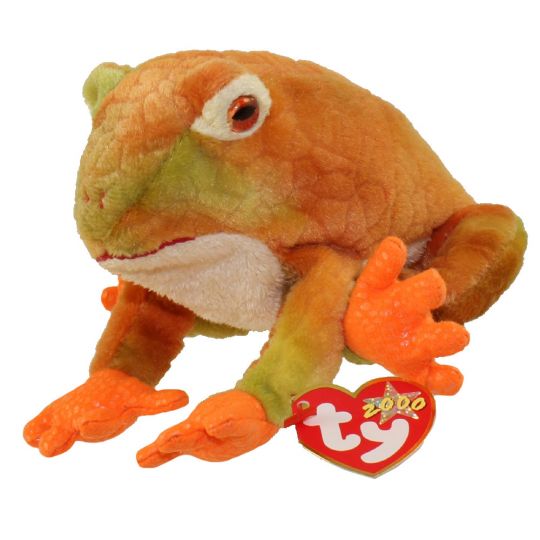 ty frog stuffed animal