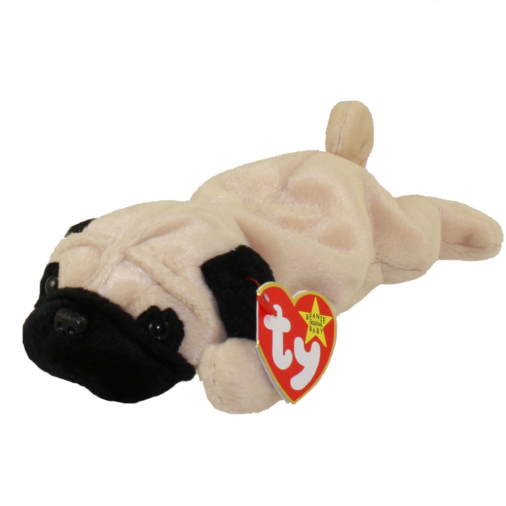 pug stuffed animal ty