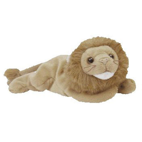 ty lion stuffed animal
