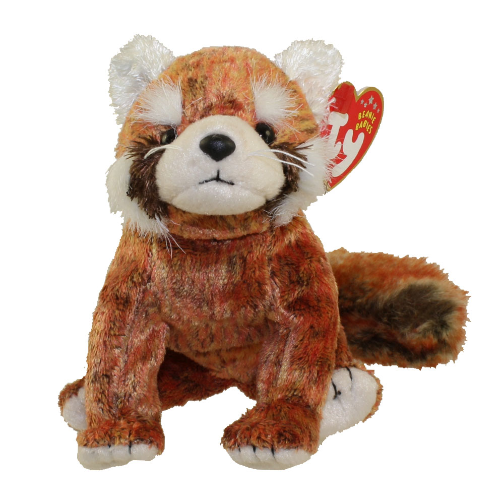 TY Beanie Baby - RUSTY the Red Panda (5.5 inch): BBToyStore.com - Toys