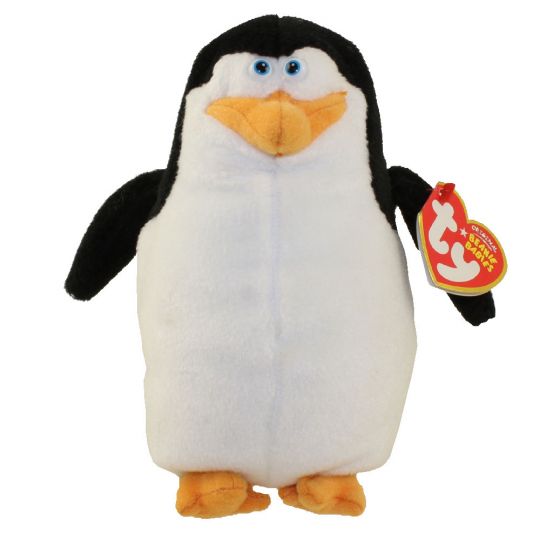 TY Beanie Baby SKIPPER the Penguin Madagascar Movie Beanie