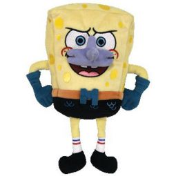 TY Beanie Baby - SPONGEBOB SQUAREPANTS ( MERMAIDMAN ) (8 inch)