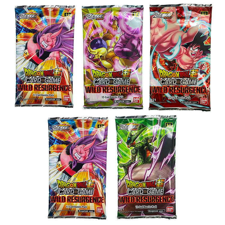 Dragon Ball Super Card Game Zenkai 04 Wild Resurgence Premium Pack