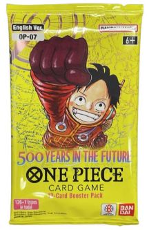 Bandai One Piece Trading Cards - 500 Years in the Future OP-07 - BOOSTER PACK [12 Cards]