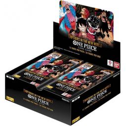 Bandai One Piece Trading Cards - Emperors in the New World OP-09 - BOOSTER BOX [24 Packs]