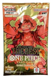 Bandai One Piece Trading Cards - The Best PRB-01 - PREMIUM BOOSTER PACK [10 Cards]