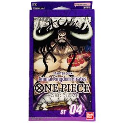 Bandai One Piece Trading Cards - Starter Deck ST-04 - ANIMAL KINGDOM PIRATES (50-Card Deck)