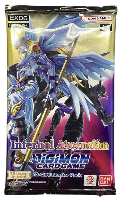 Digimon English Trading Card Game - Infernal Ascension EX06 - BOOSTER ...