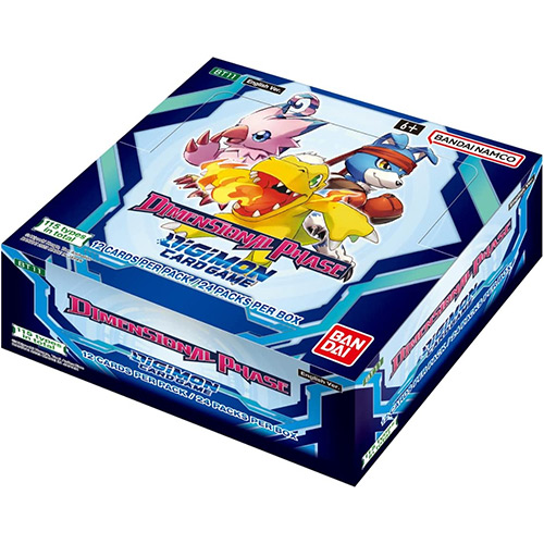 Digimon English Trading Card Game - Dimensional Phase BT11 - BOOSTER BOX (24 Packs)