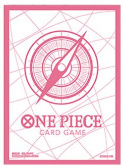 Bandai One Piece Trading Card Supplies - Deck Protectors - PINK COMPASS (70 Sleeves)