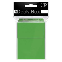 Trading Card Supplies - Ultra Pro DECK BOX - LIME GREEN