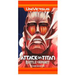 Universus Attack On Titan Battle For Humanity CCG - BOOSTER PACK [11 Cards]