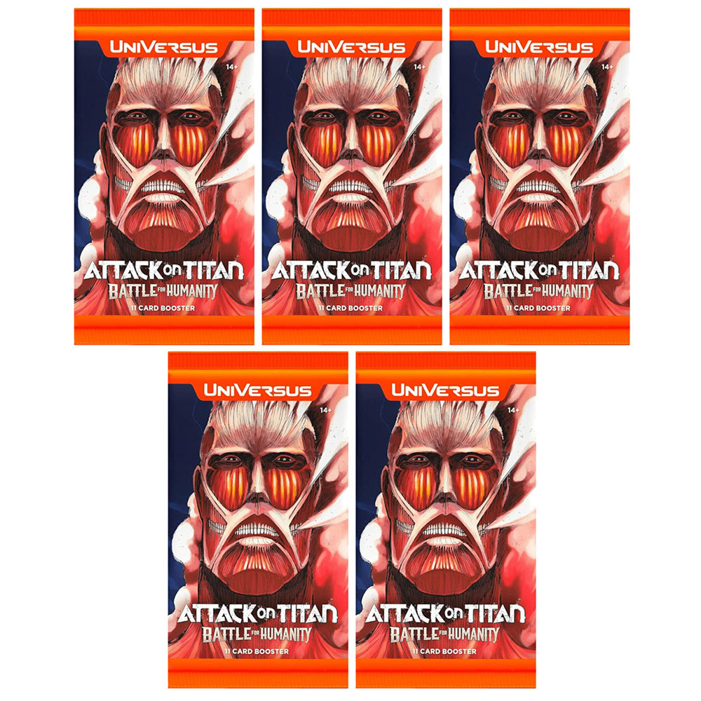 Attack sale on Titan Final season Booster Box Lot