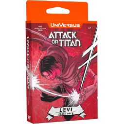 Universus Attack On Titan Battle For Humanity CCG Clash Deck - LEVI [61-Card Ready-To-Play Deck]