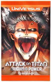 Universus Attack On Titan Origins of Power CCG - BOOSTER PACK [11 Cards]