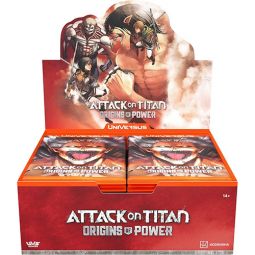 Universus Attack On Titan Origins of Power CCG - BOOSTER BOX [24 Packs]