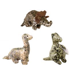 Disney Bean Bag Plush - SET OF 3 Disney Dinosaurs (TRICERATOPS,BRACHIOSAURUS,T-REX)