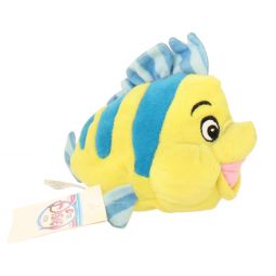 Disney Bean Bag Plush - FLOUNDER (The Little Mermaid) (7.5 inch)