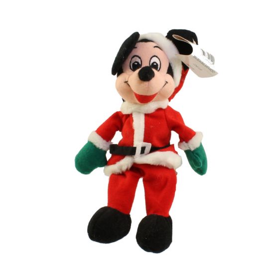 santa mickey plush