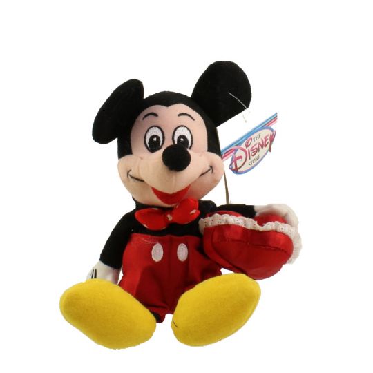 Disney Bean Bag Plush - VALENTINE MICKEY (Mickey Mouse) (9 inch