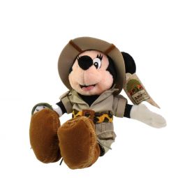 Disney Bean Bag Plush - SAFARI MINNIE (Mickey Mouse) (11 inch)