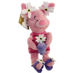 Disney Bean Bag Plush - FLOWER POWER PIGLET (Winnie the Pooh)(8 inch)