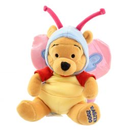 Disney Bean Bag Plush - BUTTERFLY POOH - 2000 (Winnie the Pooh) (9 inch)