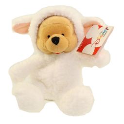 Disney Bean Bag Plush - POOH AS A LAMB (Winnie the Pooh) (8 inch)