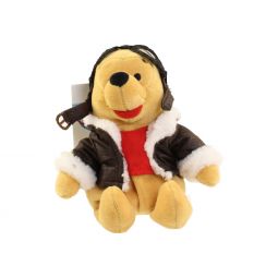 Disney Bean Bag Plush - PILOT POOH (Winnie the Pooh) (8 inch)