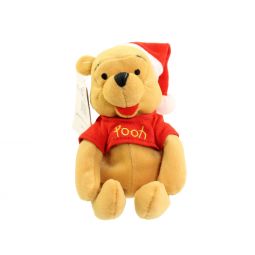 Disney Bean Bag Plush - SANTA POOH (Winnie the Pooh) (8.5 inch)