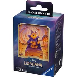 Disney Lorcana TCG Supplies - 80-Card Deck Box - WINNIE THE POOH