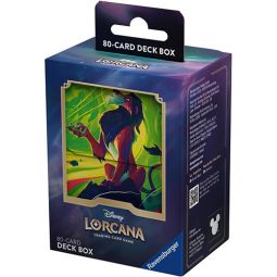 Disney Lorcana TCG Supplies - 80-Card Deck Box - SCAR [The Lion King]