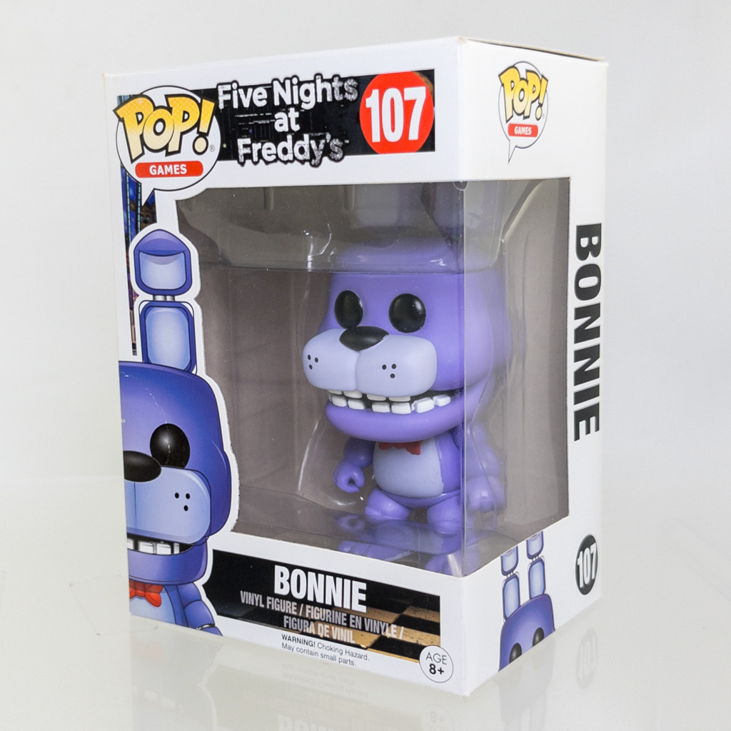 Funko POP! Games - Five Nights at Freddy's Series 1 Vinyl Figure - BONNIE #107 *NON-MINT*