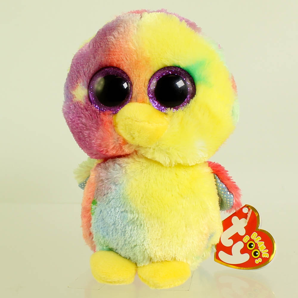 TY Beanie Boos - FEATHERS the Pastel Ty-Dyed Chick (Regular Size - 6 ...