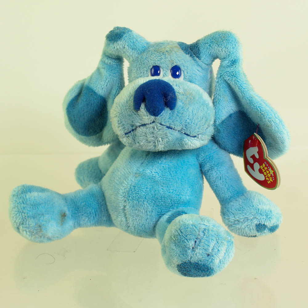 TY Beanie Baby - BLUE the Dog (Nick Jr. - Blue's Clues) (6.5 inch) *NON