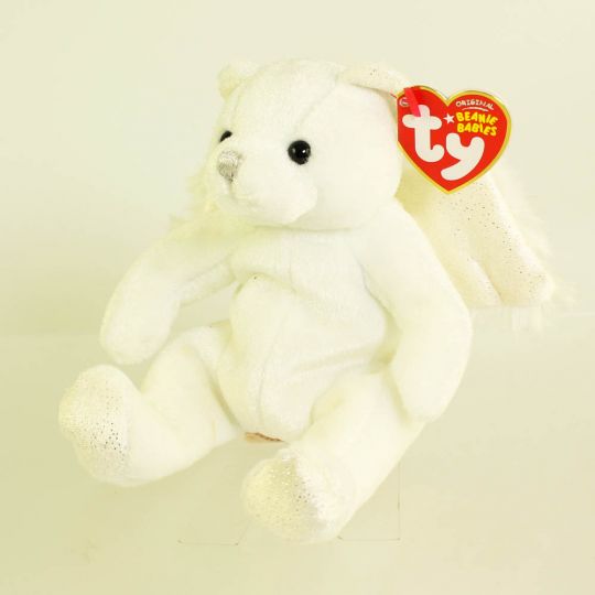 TY Beanie Baby - HEAVENLY the Angel Bear (7 inch) *NON MINT