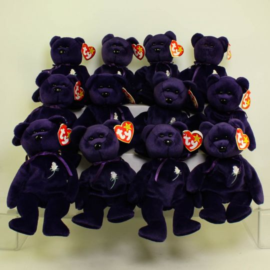 Purple princess deals beanie baby