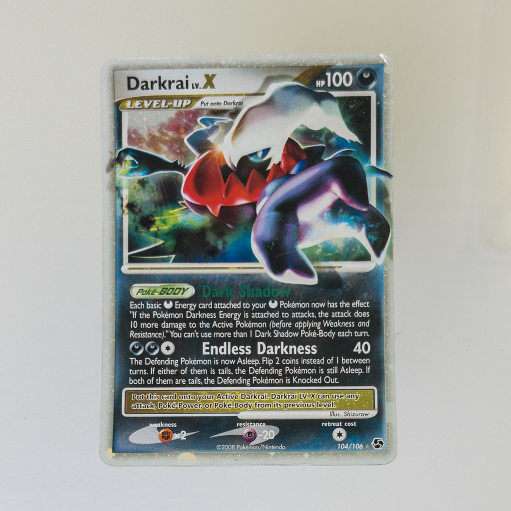 Pokemon Darkrai Lv.X Great Encounters BGS shops 8