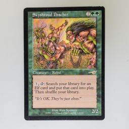 Magic the Gathering Card - Nemesis 119/143 - SKYSHROUD POACHER *NM - Played*