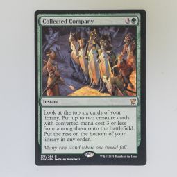 Magic the Gathering Card - Dragons of Tarkir 177/264 - COLLECTED COMPANY *NM - Played*