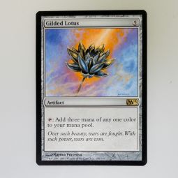 Magic the Gathering Card - Magic 2013 206/249 - GILDED LOTUS *NM - Lightly Played*