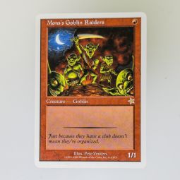 Magic the Gathering Card - Starter Series 112/173 - MONS'S GOBLIN RAIDER *NM - Played*